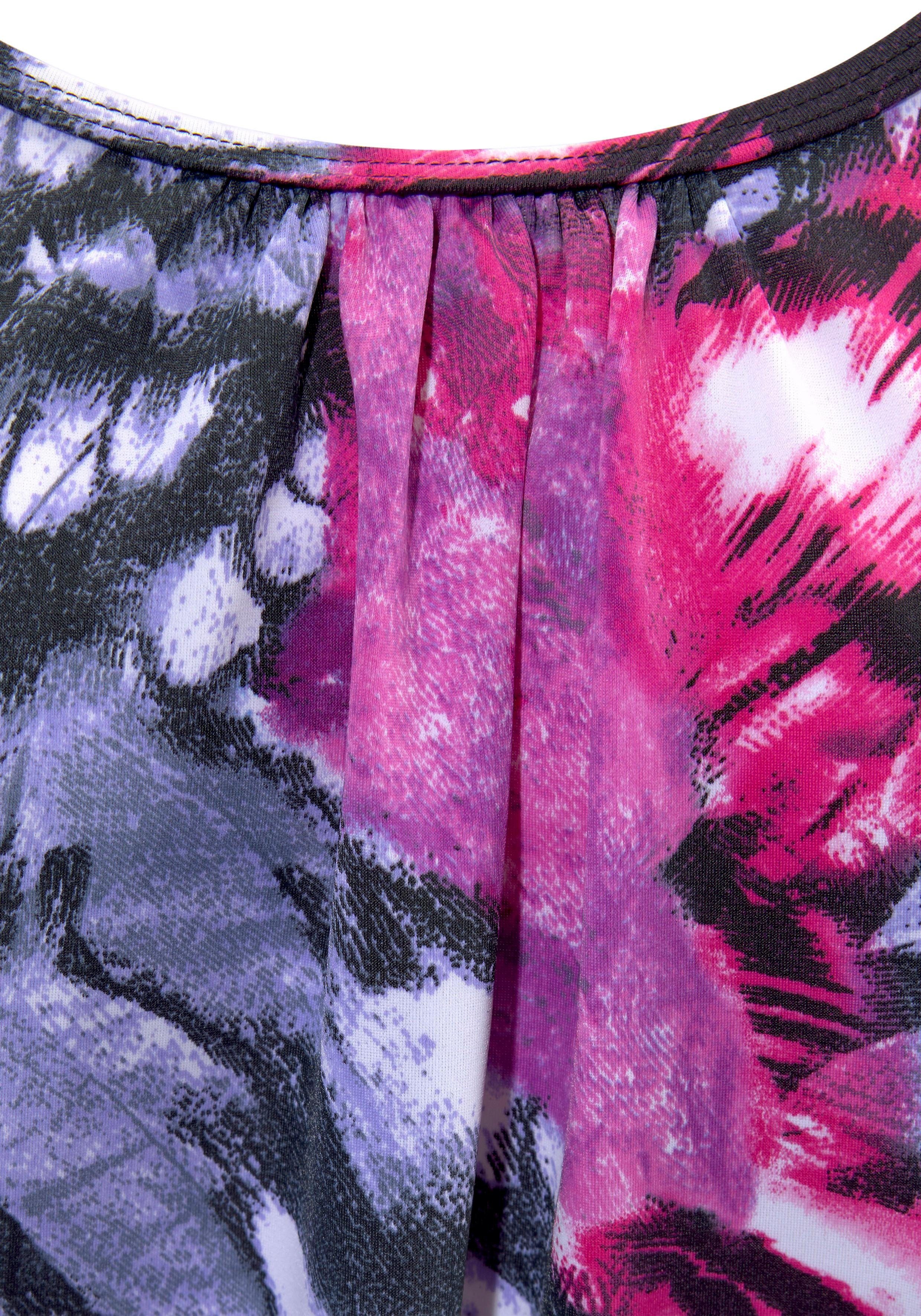 LASCANA Oversize-Tankini im fantasievollen Trend-Design