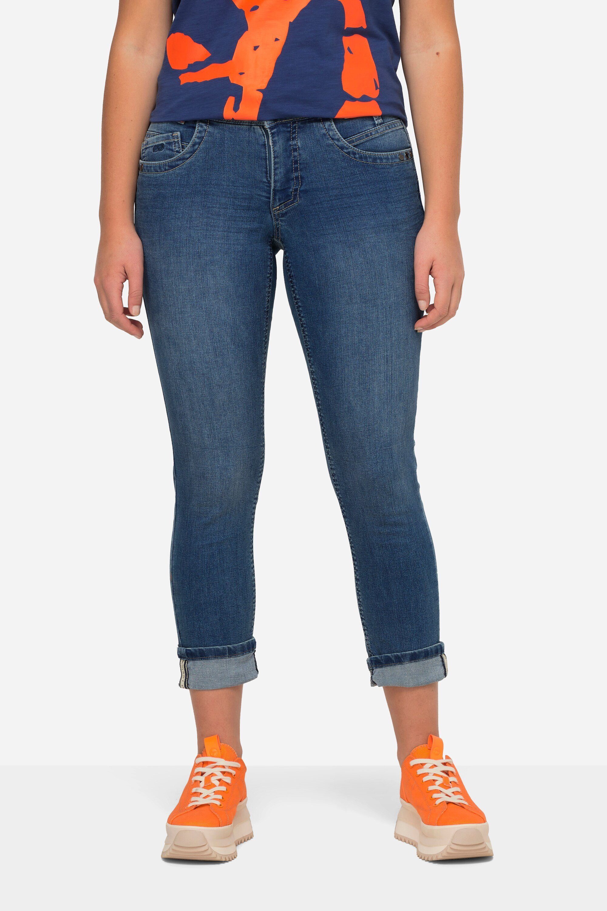 Laurasøn Röhrenjeans Slimjeans 7/8-Länge 5-Pocket günstig online kaufen