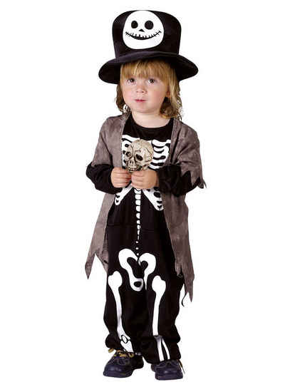 Boland Kostüm Knochenknirps, Süßes Halloweenkostüm für 3-4 jährige Kinder