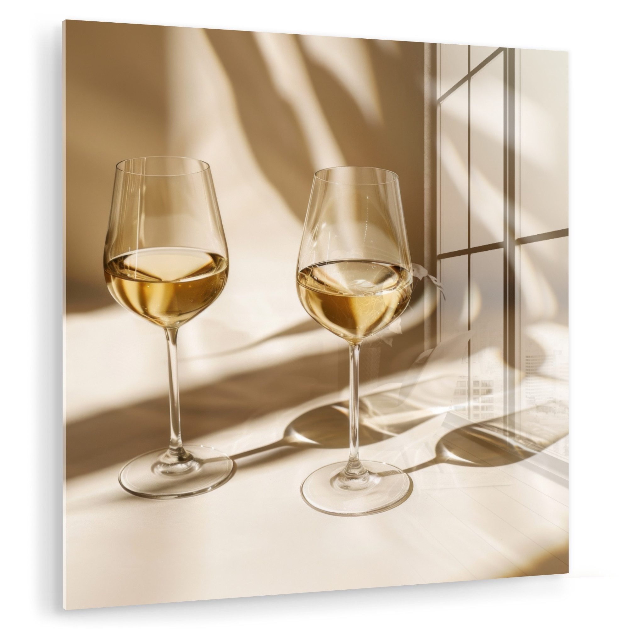 MuchoWow Acrylglasbild Wein - Weingläser - günstig online kaufen