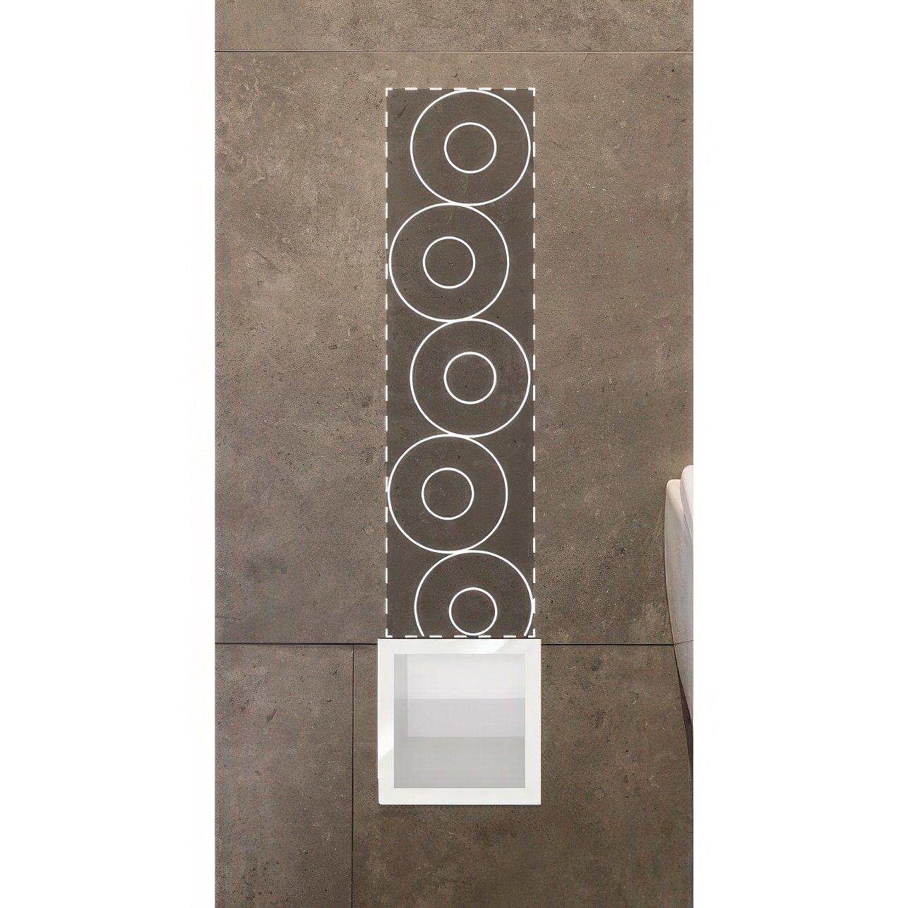 KOLMAN Toilettenpapierhalter WALL BOX PAPER 3 günstig online kaufen