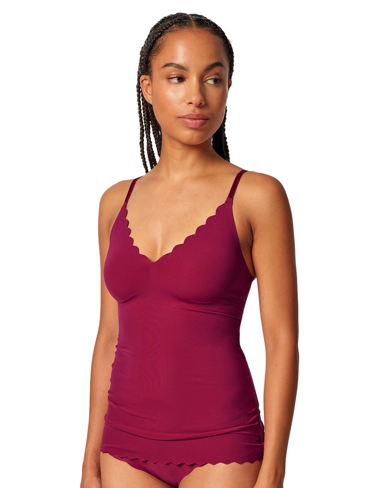 Skiny Achseltop Damen Spaghettishirt mit herausnehmbare günstig online kaufen