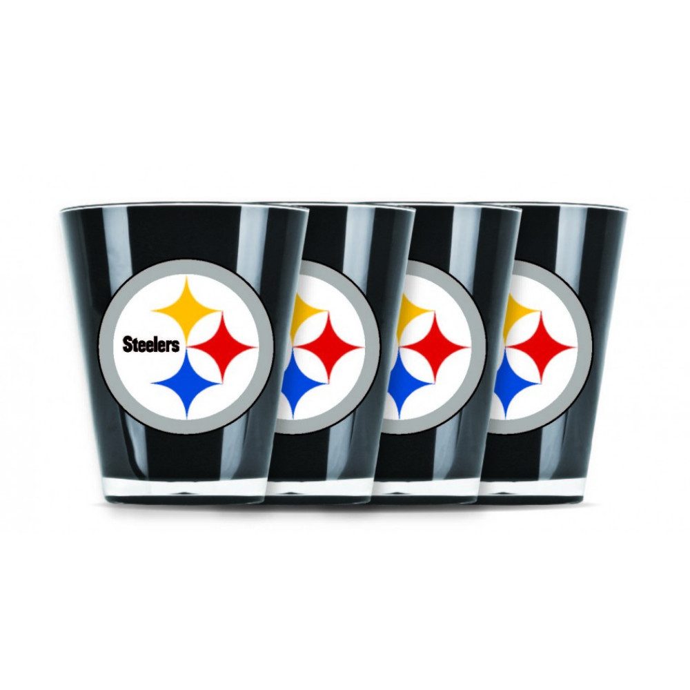 Pittsburgh Steelers Glas Pittsburgh Steelers 4 Shot-Gläser