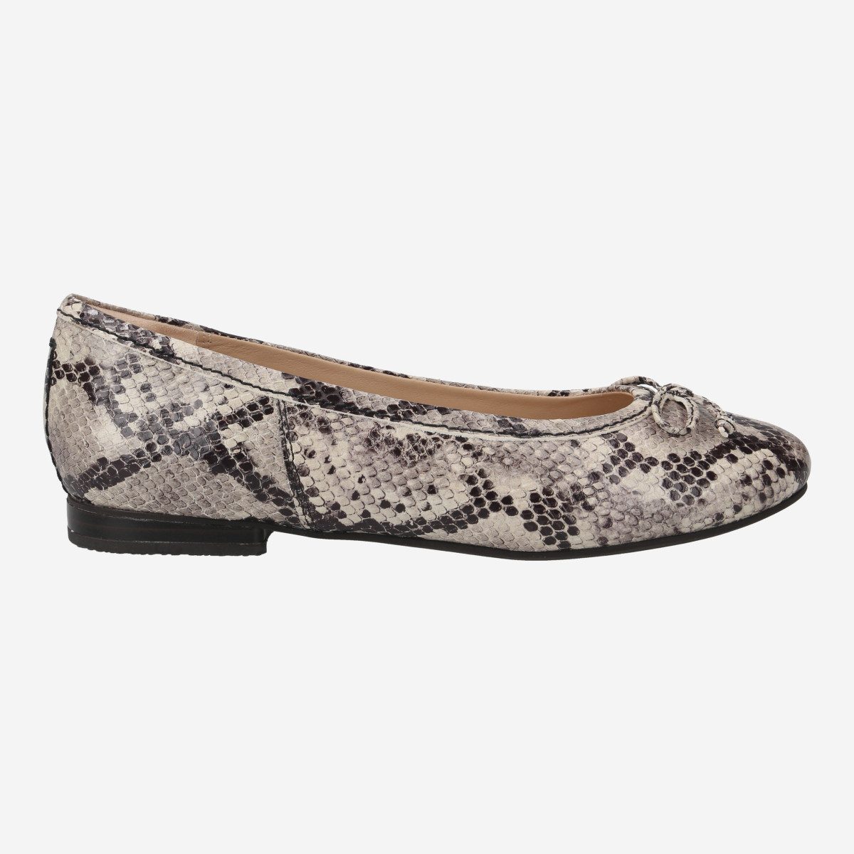 Clarks Fawna Lily 26176827 4, Ballerina in Braun kombiniert für Damen Ballerina