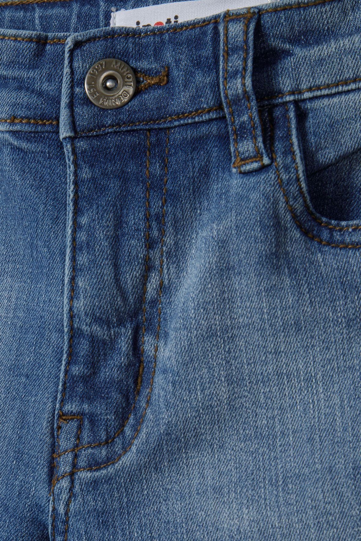 geradem Regular-fit-Jeans (12m-14y) Bein Blau MINOTI mit