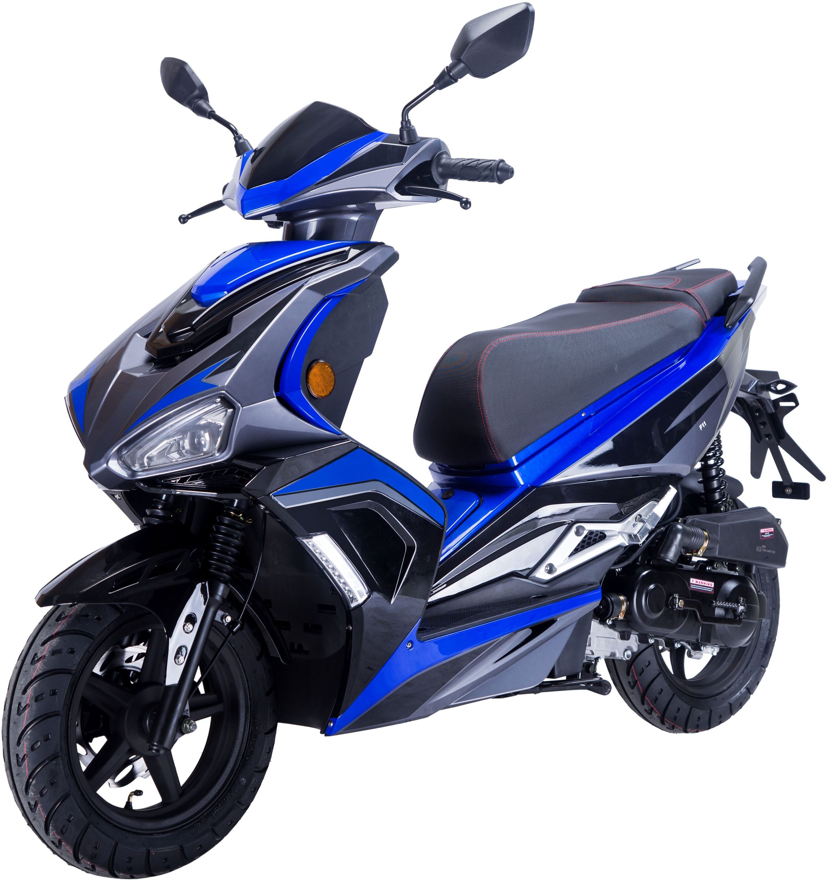GT UNION Motorroller Striker 45, 49,5 ccm, 45 km/h, Euro 5, Luftgekühlter Motor