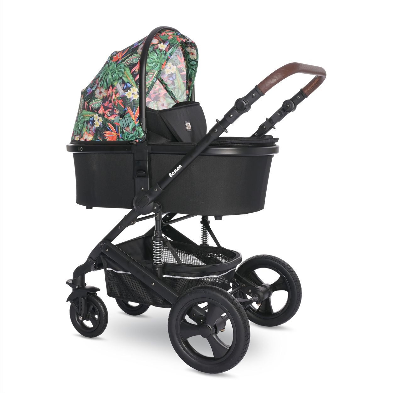 Lorelli Kombi-Kinderwagen Kombikinderwagen Boston 2 in 1, Sportsitz Babywanne Mückennetz bis 22 kg