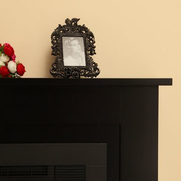 Albero Elektrokamin Elektrokamin "Malena" schwarz seidenmatt ClassicFire, 115 x 94 x 33 cm