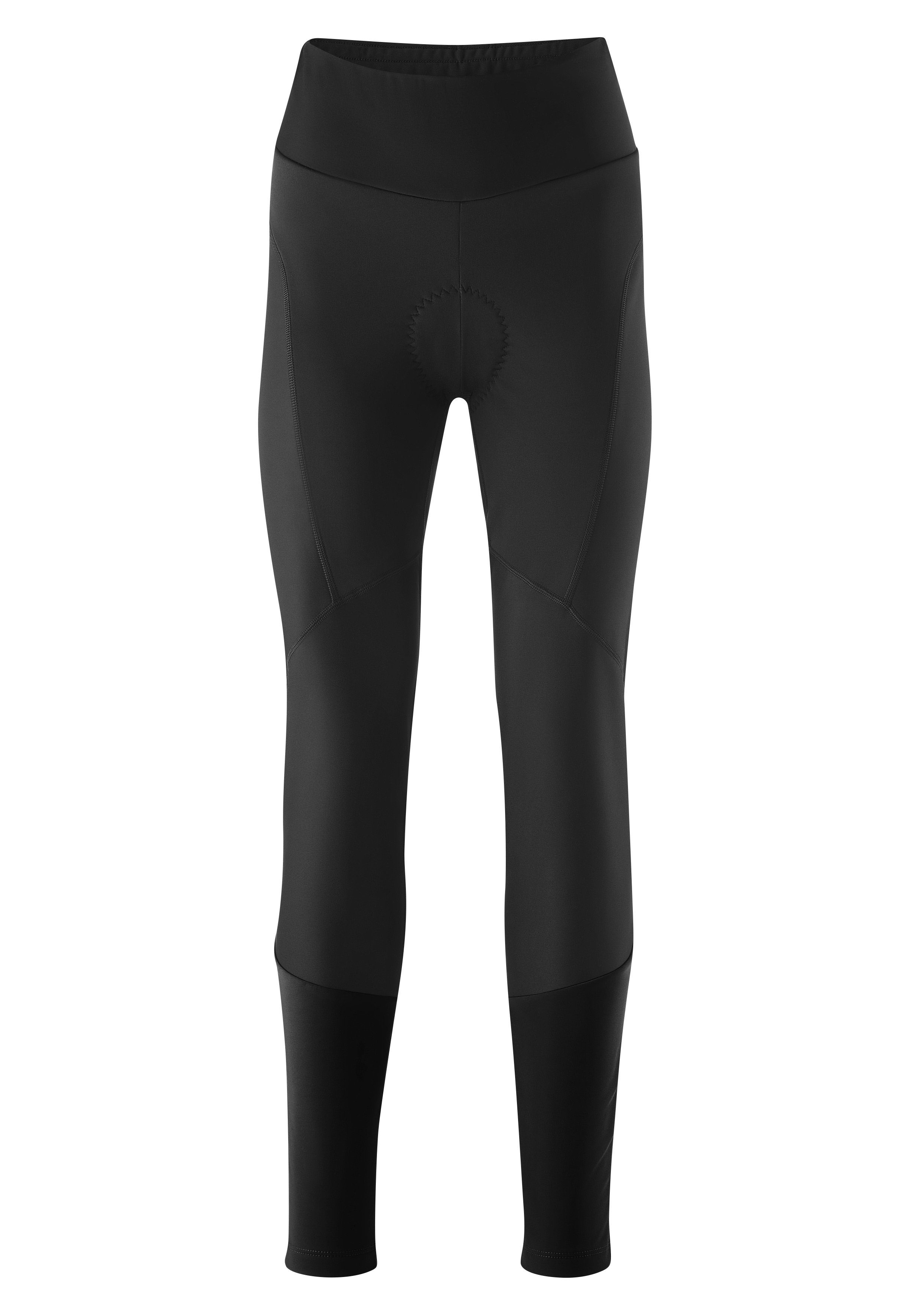 Gonso Fahrradhose Essential Tight Softshell W Damen Radhose mit Sitzpolster, Tight fit