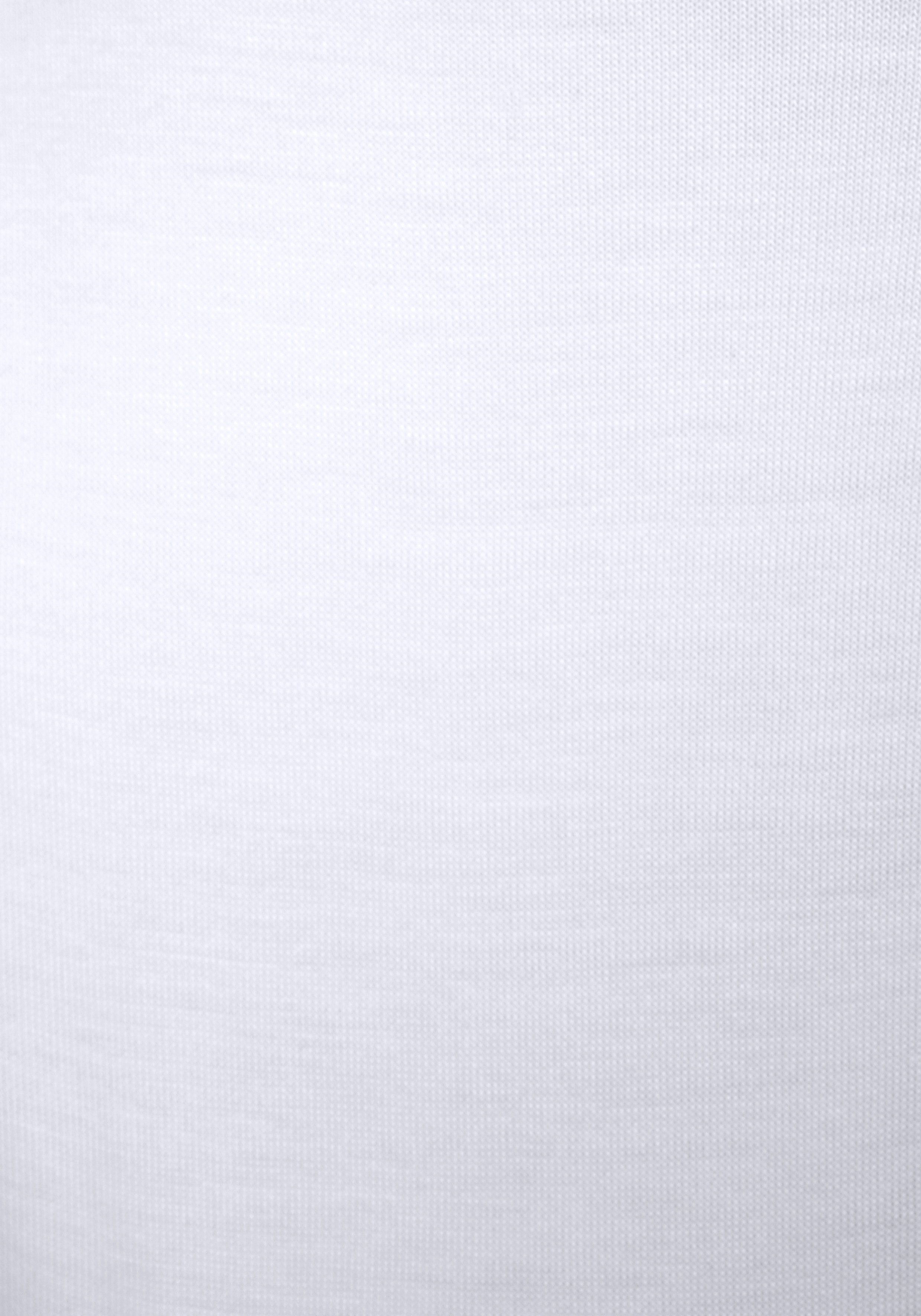 LASCANA Shirtjacke in offener weiß Form