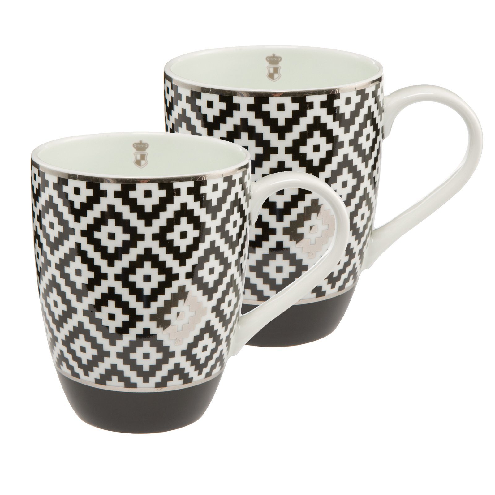 Hohenzollern Fine Bone China, 2-tlg., von Kaffeetasse Teetasse Goebel Tasse Künstlertasse Maja