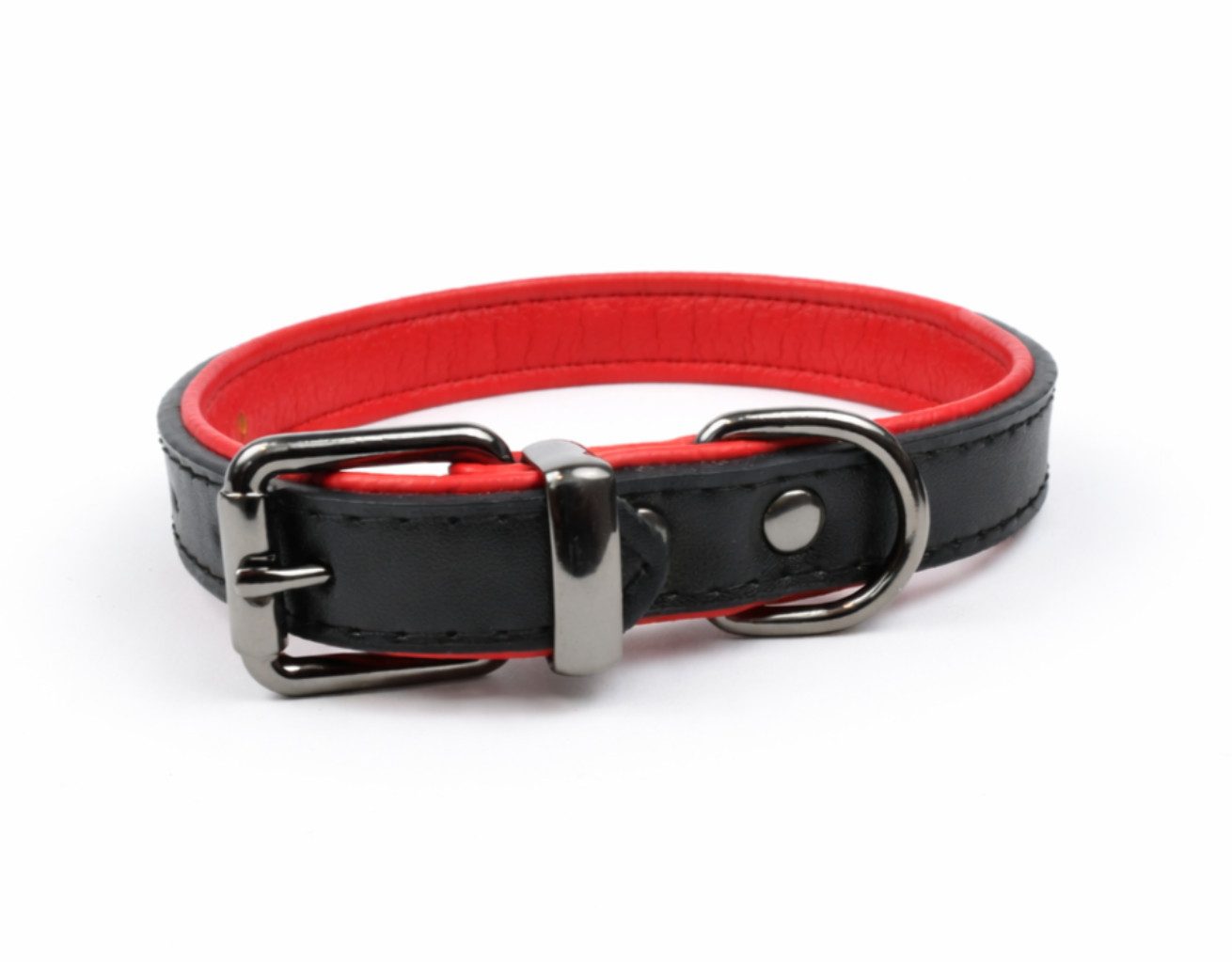Tierluxe Hunde-Halsband Klassiker, Leder, Premium