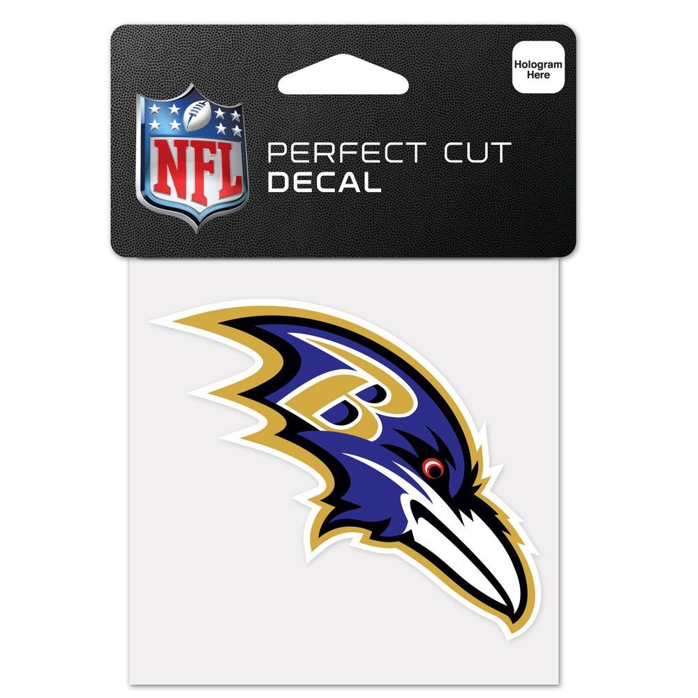 Aufkleber Baltimore WinCraft 10x10cm Wanddekoobjekt Ravens NFL