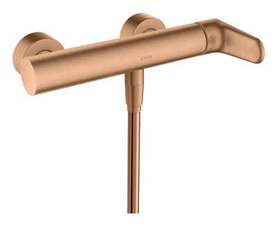 hansgrohe Duscharmatur Axor Citterio M Einhebel-Brausemischer Aufputz - Brushed Bronze