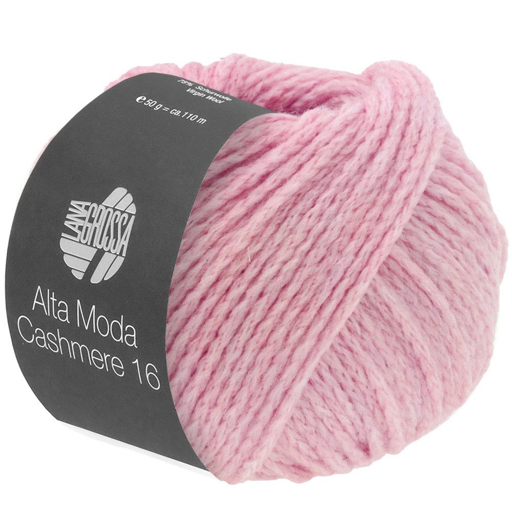 LANA GROSSA ALTA MODA CASHMERE 16 Häkelwolle, 110 m (supersoftes Kettengarn aus extrafeiner Merinowolle mit Kaschmir), 50 g