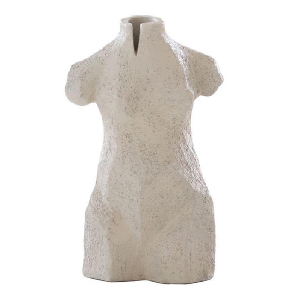 Cooee Design Skulptur Dekofigur Sculpture Leah Limestone Beige