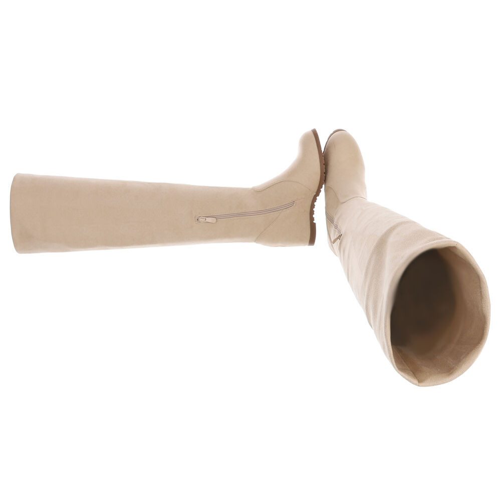 Ital-Design Elegante Chelsea-Boots für Damen mit modernen Details Overknees günstig online kaufen