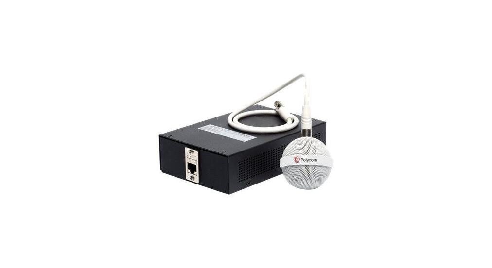 Polycom Streaming-Mikrofon IP Deckenmikrofon für Poly G750, weiß