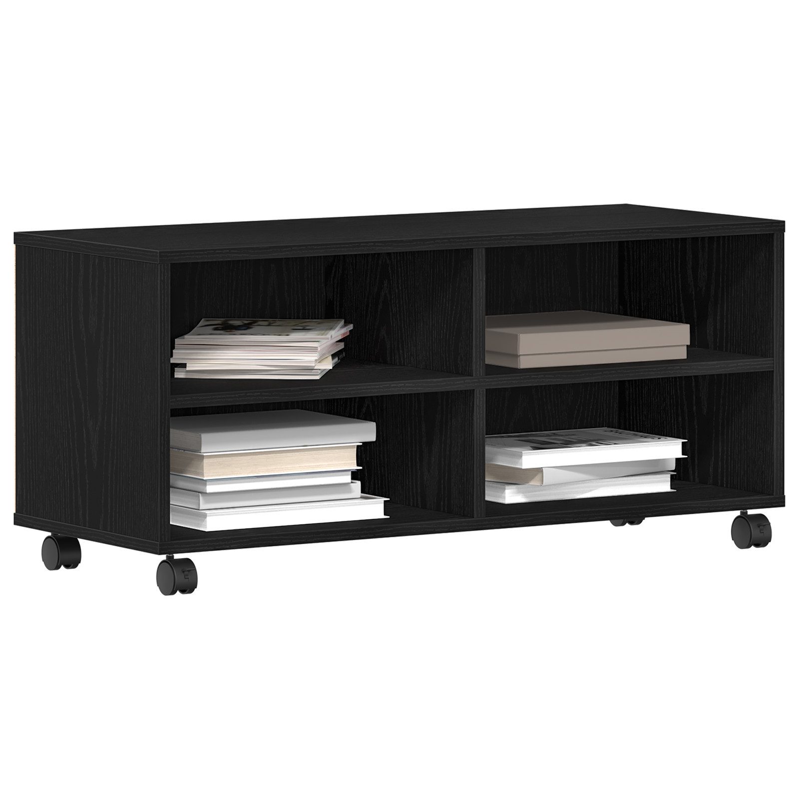 vidaXL TV-Schrank TV-Schrank Schwarz 90x35x35 cm günstig online kaufen