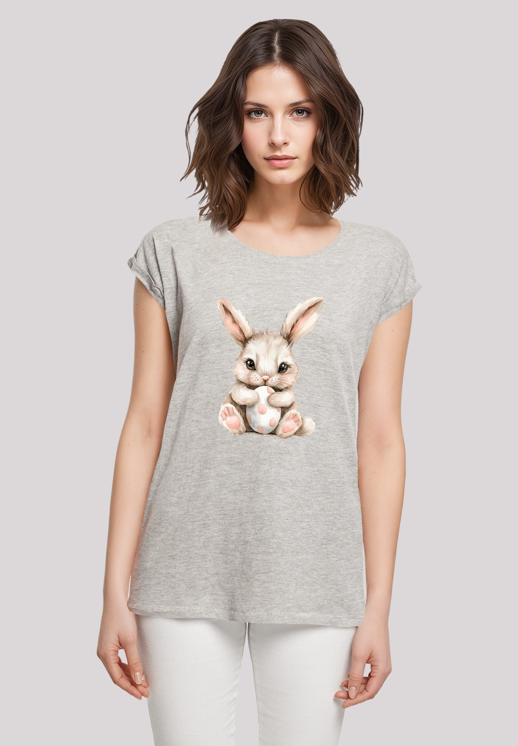 F4NT4STIC T-Shirt Niedlicher Osterhase mit Ei günstig online kaufen