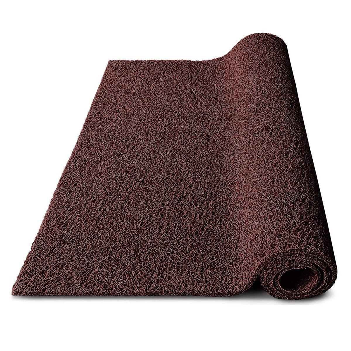 Fußmatte Schlingenmatte, Erhältlich in vielen Farben & Größen, Sauberlaufmatte, etm, rechteckig, Höhe: 16 mm Braun | Fußmatten
