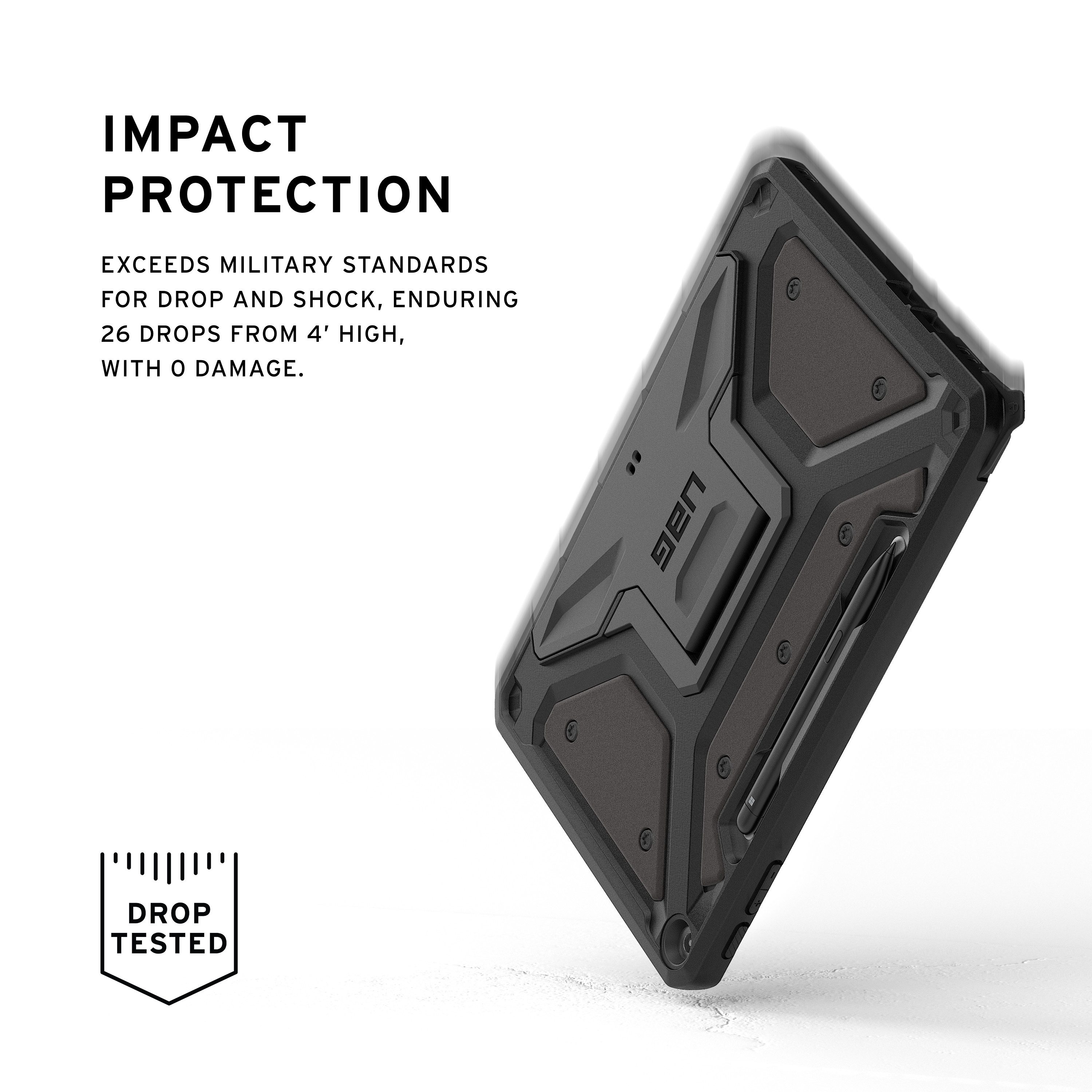 Urban Armor Gear Tablet-Hülle Metropolis SE - Microsoft Surface Pro 12 Zoll Hülle, (Offizielle "Designed for Surface" Zertifizierung)