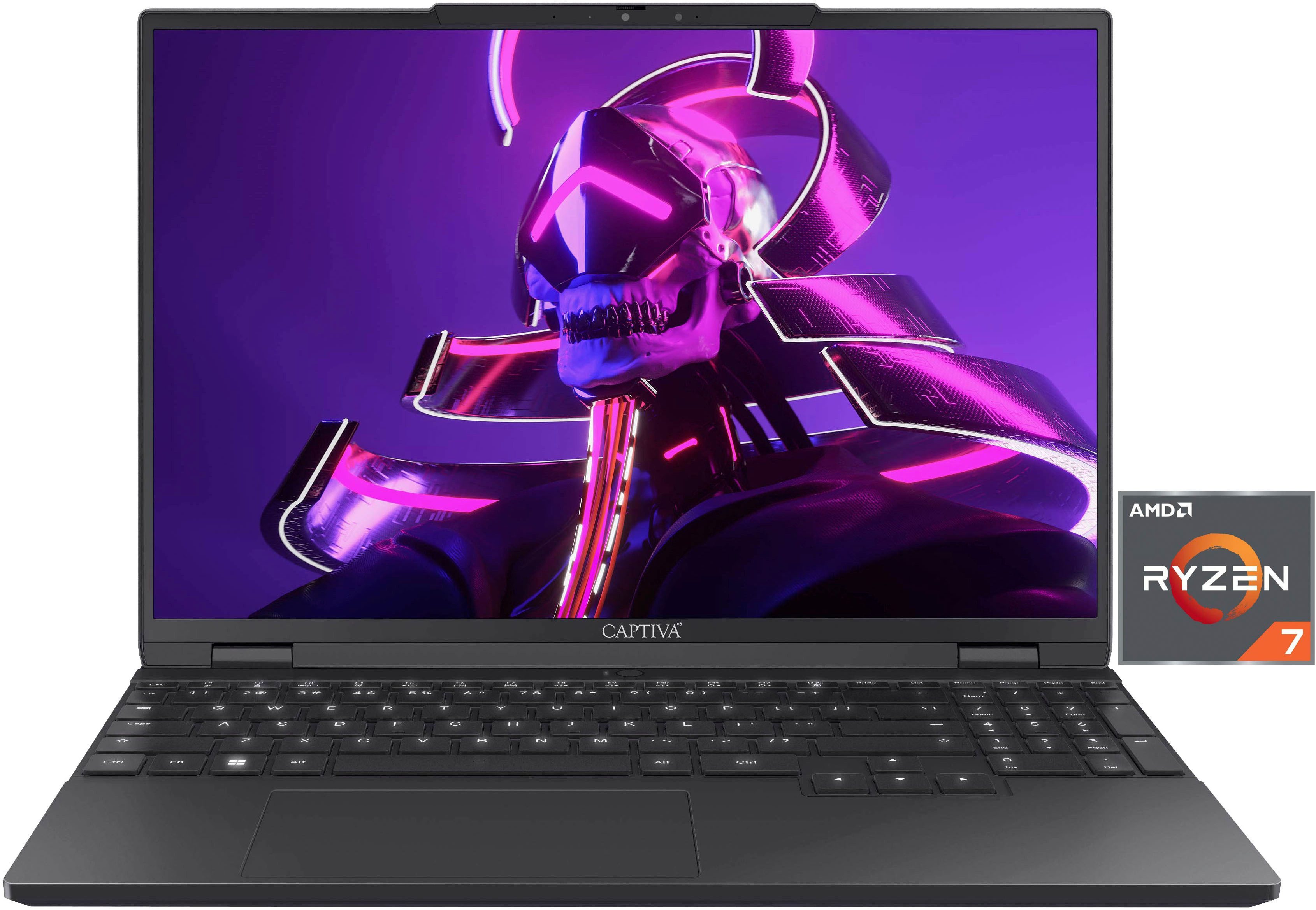 CAPTIVA Business/Office I10-1385GE Business-Notebook (38,9 cm/15,3 Zoll, AMD Ryzen 7 255, Radeon 780M, 32 GB, 1000 GB SSD)
