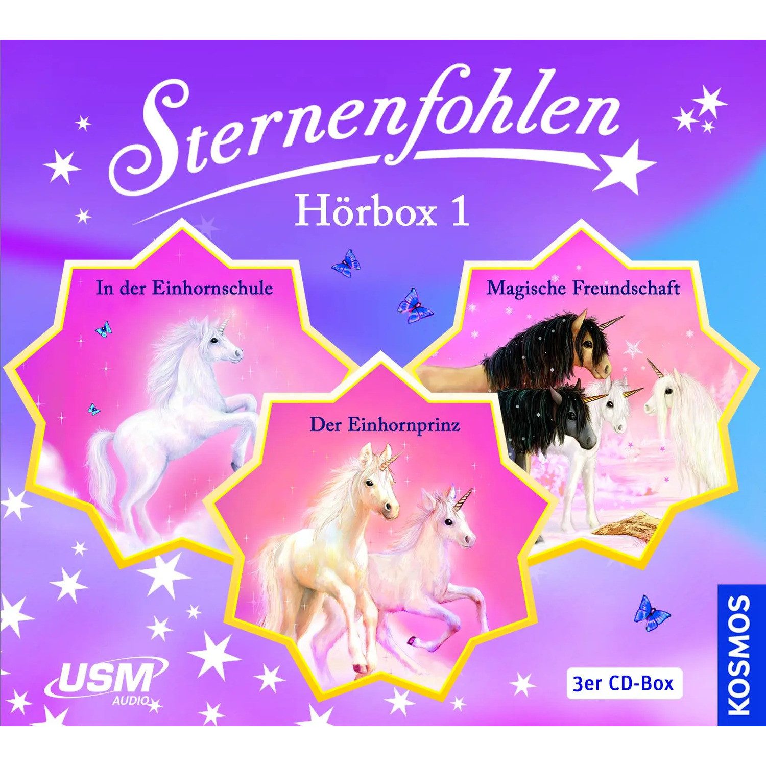 United Soft Media Hörspiel Die große Sternenfohlen Hörbox Folgen 1-3 (3 Audio CDs)