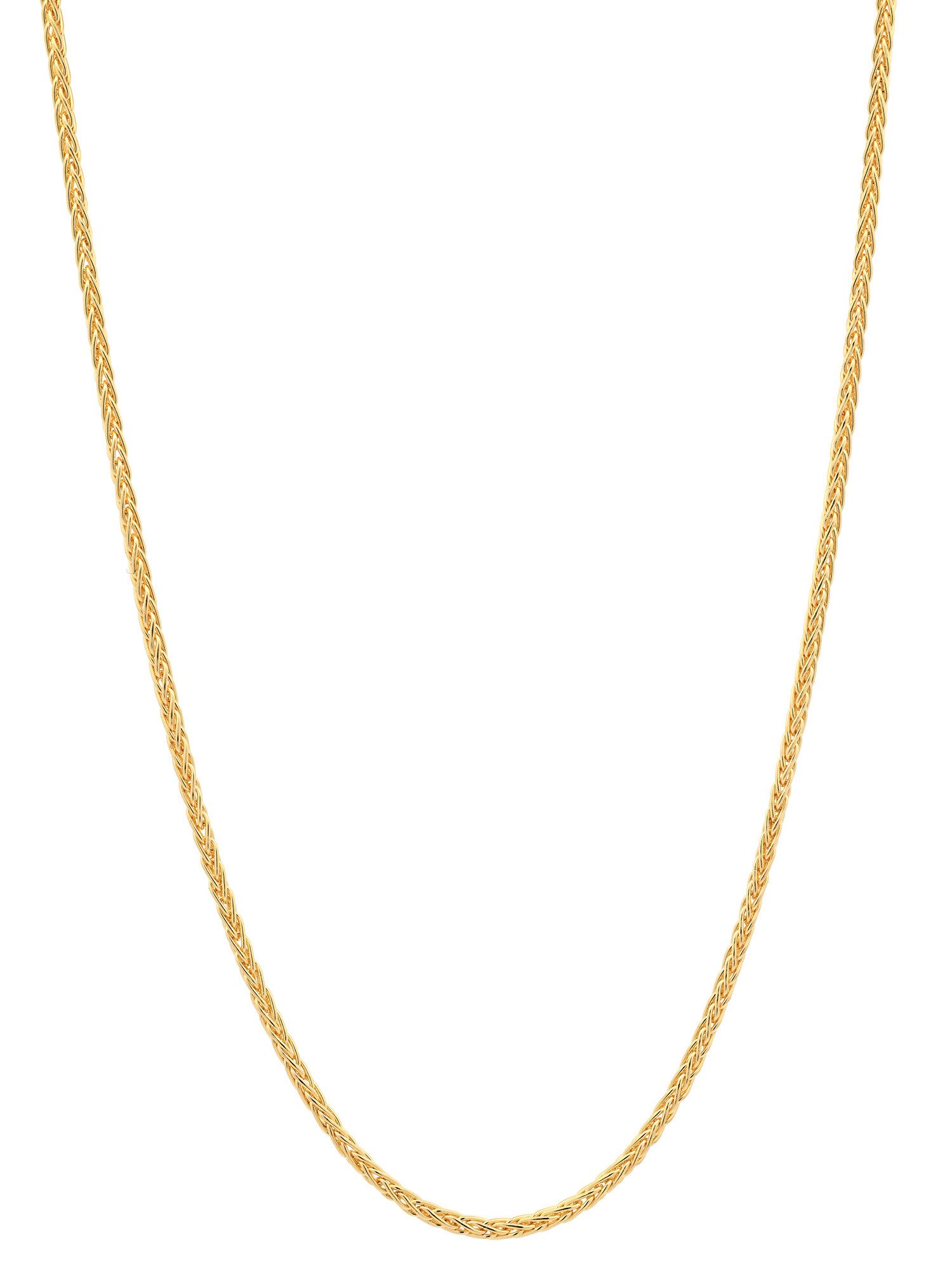 HOPLO Goldkette Goldkette Zopfkette 333 - 8 Karat Gold 1,1 mm - 40 cm, Made günstig online kaufen