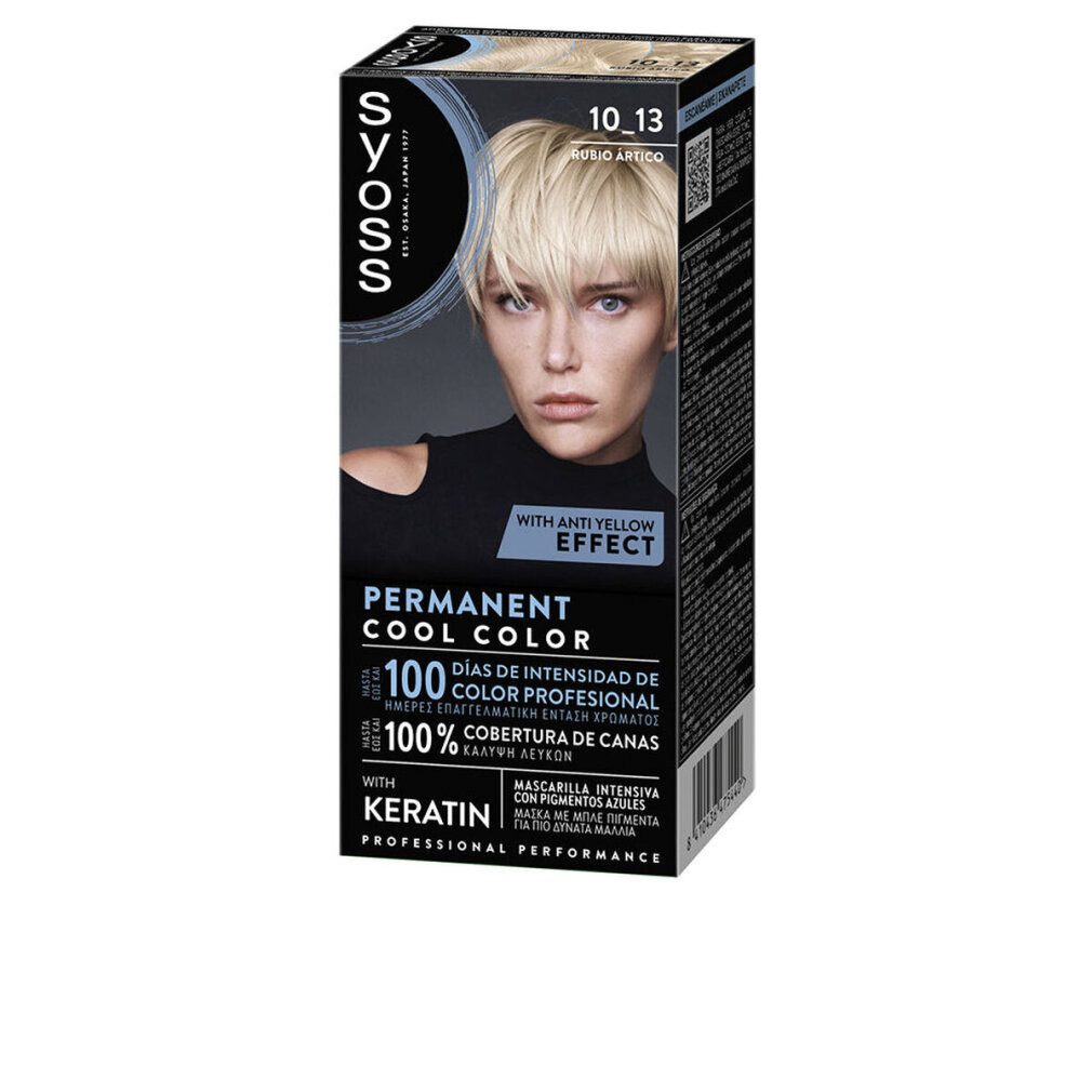 Syoss Haarpflege-Set PERMANENTE KÜHLFARBE #10 .13-Rubio Artico 1 u