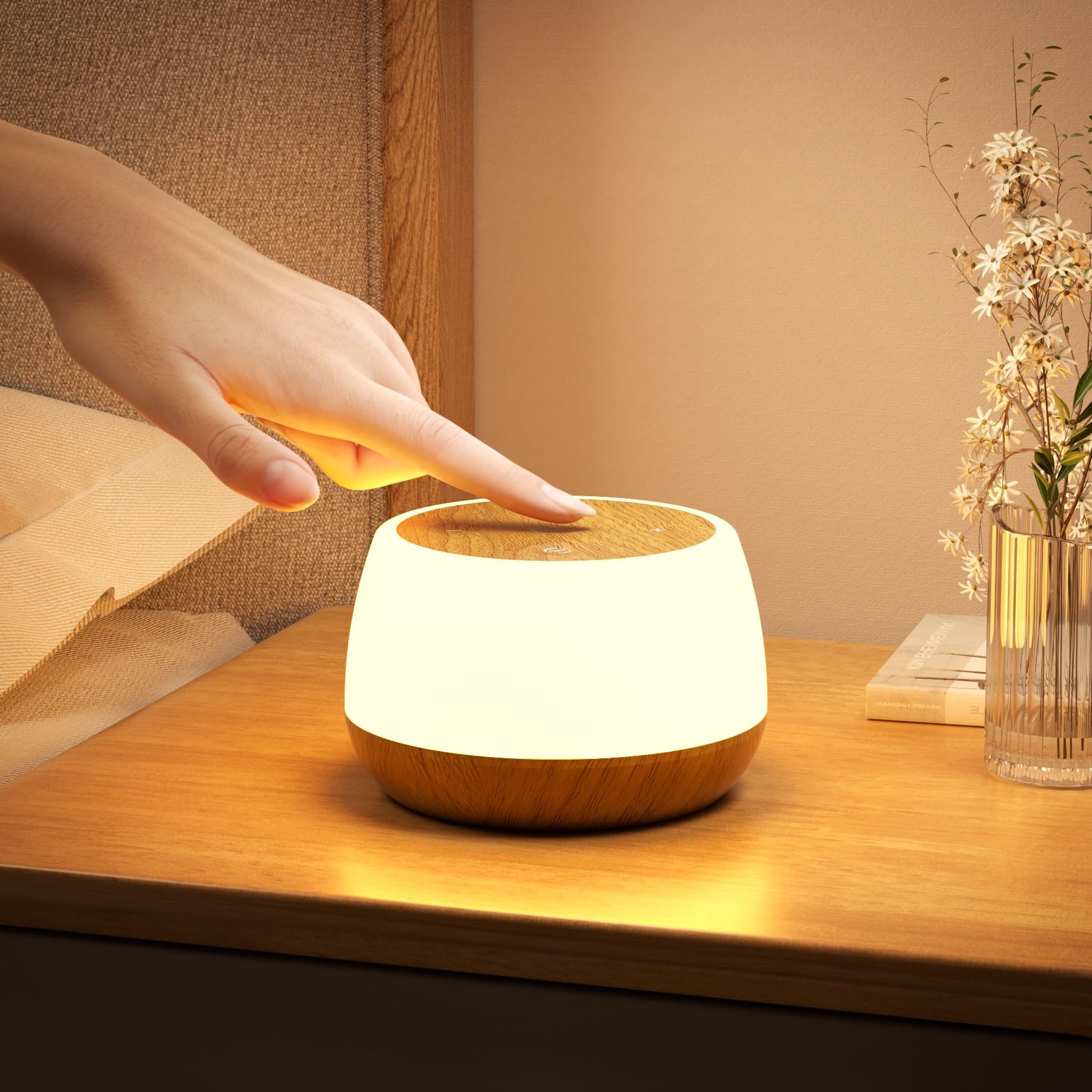 BlingBin LED Nachttischlampe Tischlampe Touch Dimmbar günstig online kaufen