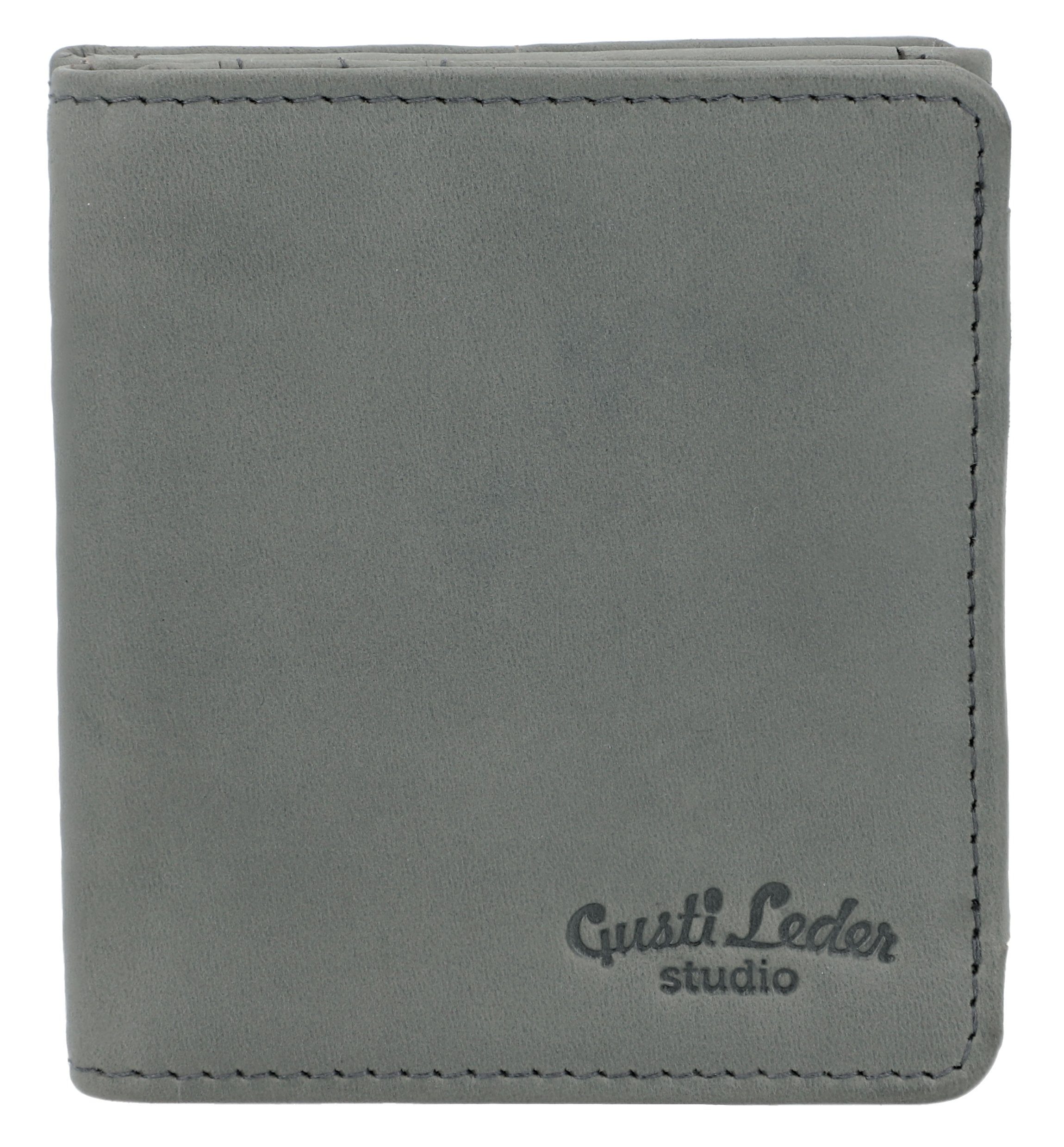 Gusti Leder Geldbörse Gusti Leder Geldbörse Samuel (Hochformat, 1-tlg., Hochformat)