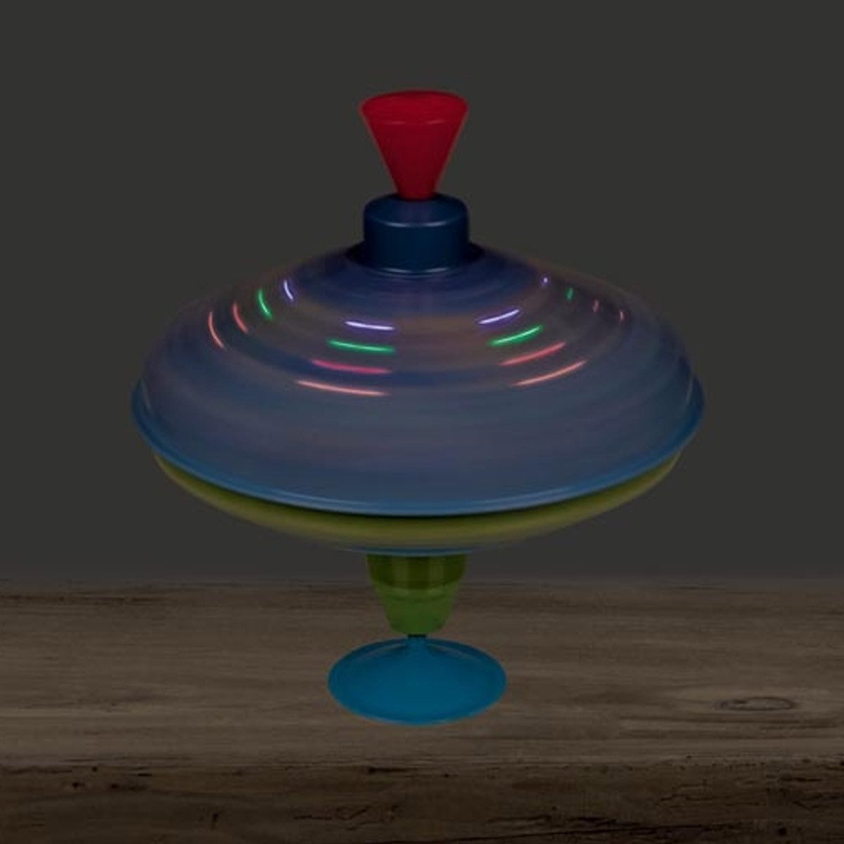 goki Spielzeug-Musikinstrument Brummkreisel LED Weltall, (packung, 1 tlg., 1 teil), mit klassische Brummkreiselgeräusch