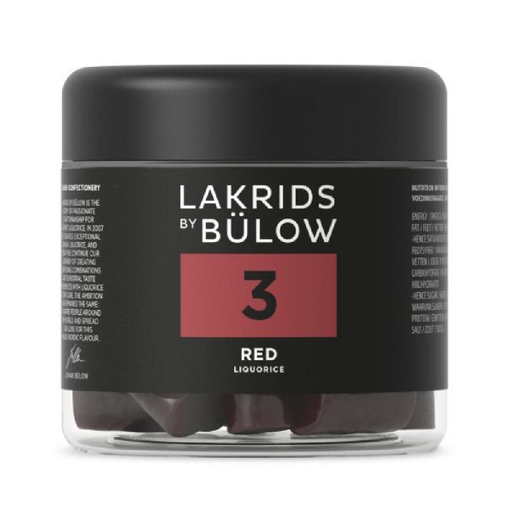 Lakrids by Bülow Süßigkeit Lakritz No.3 Red (150g)