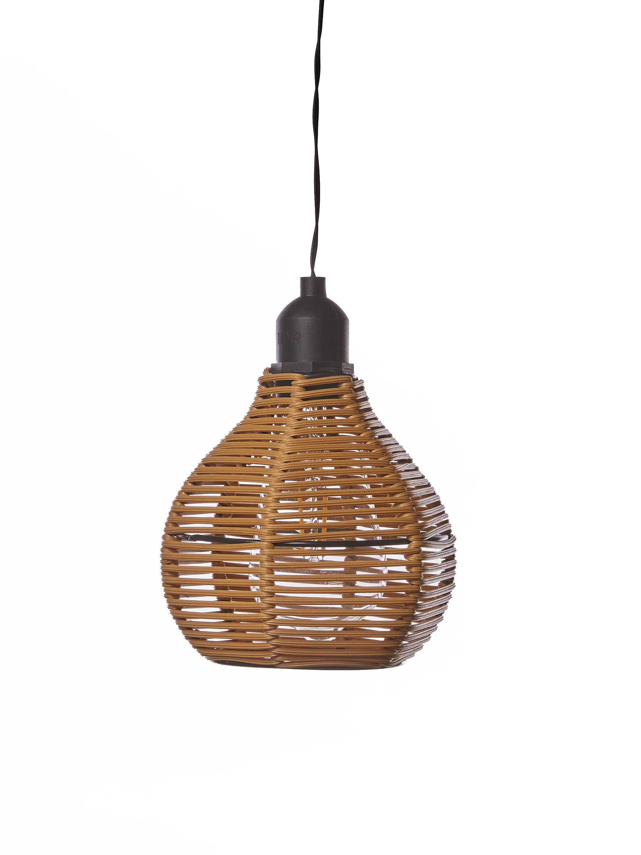 Luxform Hängeleuchte Luxform Hanging Lamp Rattan, LED fest integriert, Warm günstig online kaufen