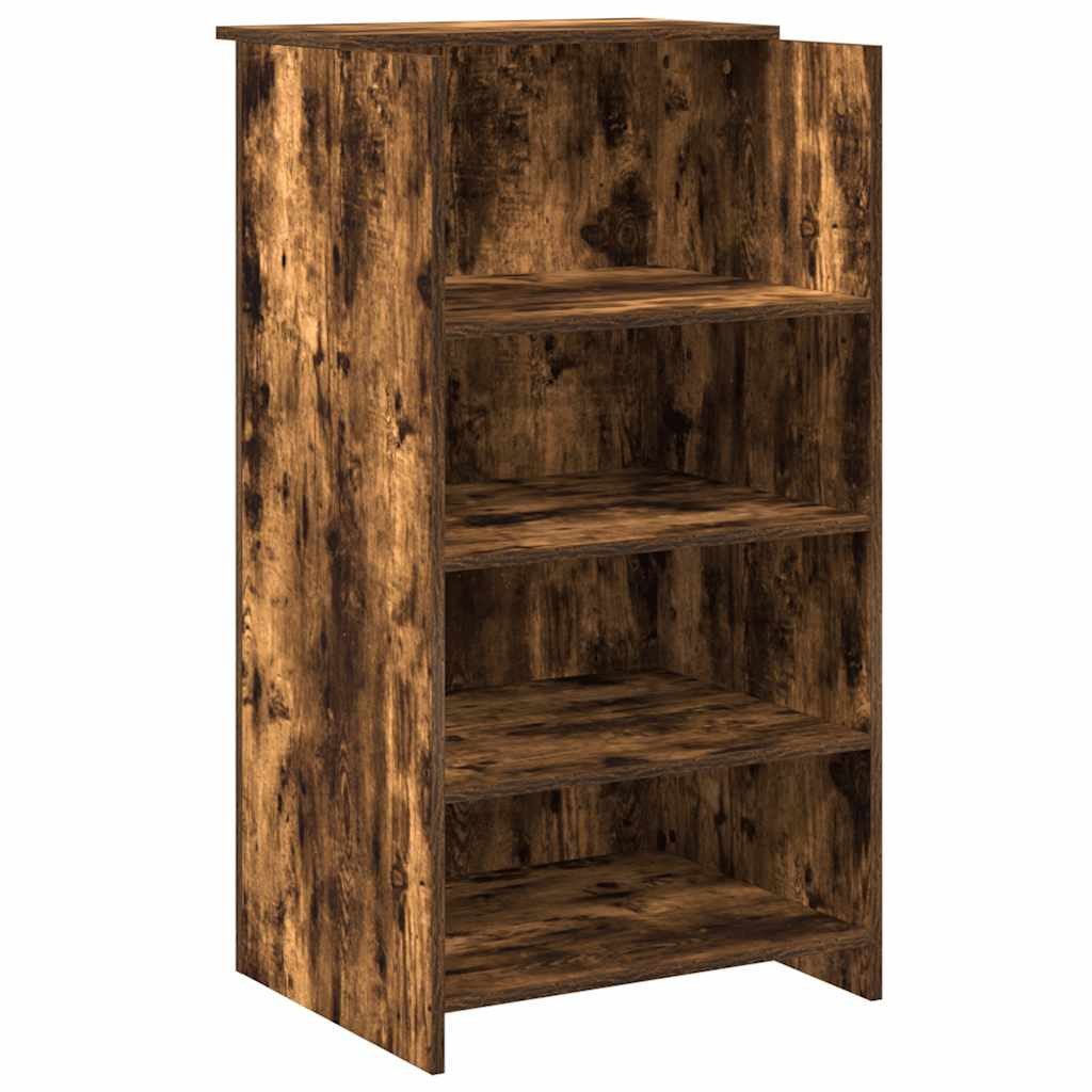 vidaXL Schreibtisch Empfangstheke Räuchereiche 55x50x103,5 cm Holzwerkstoff günstig online kaufen