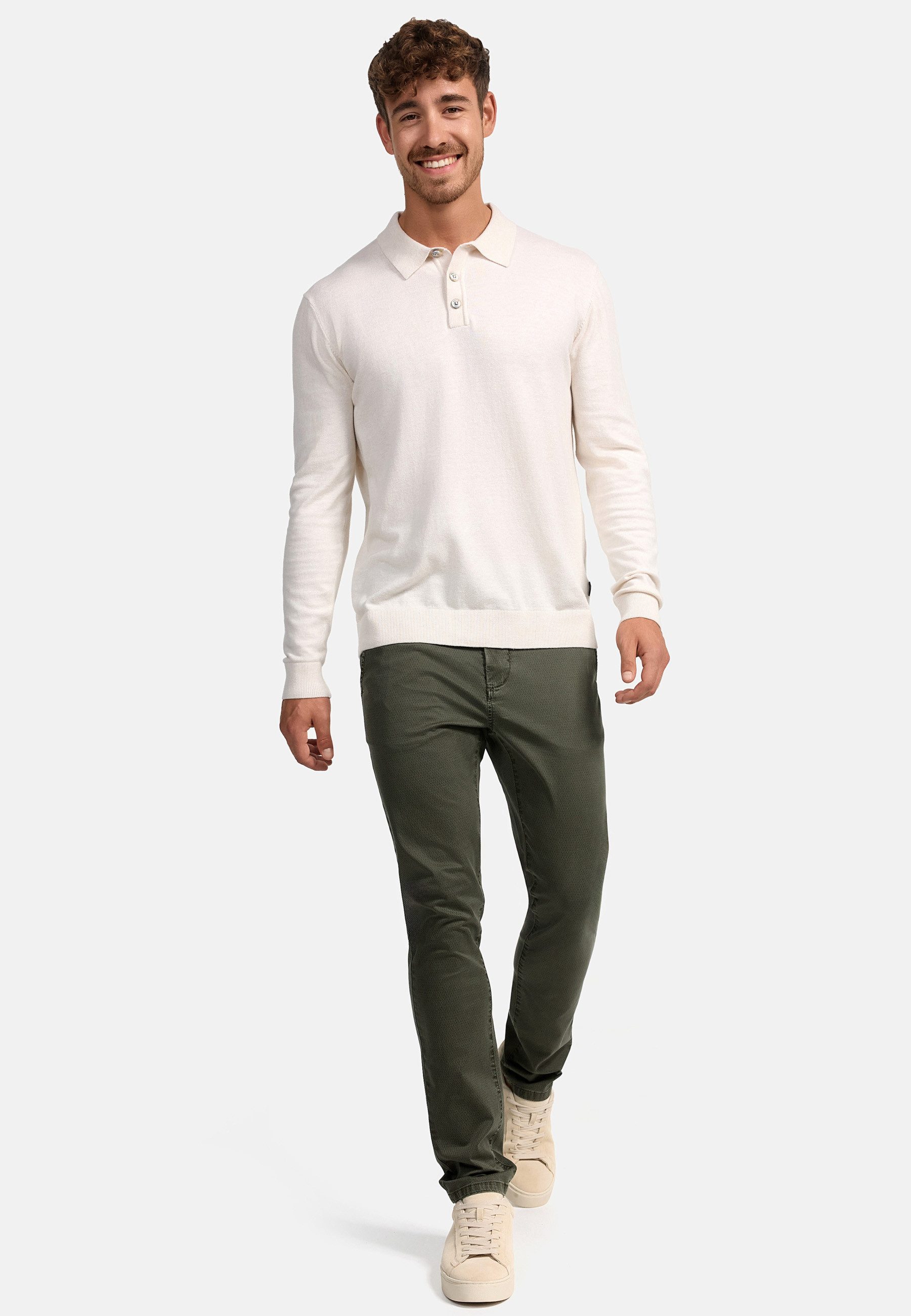 Indicode Chinohose Herren INGeoport Chino Hose Herrenhose
