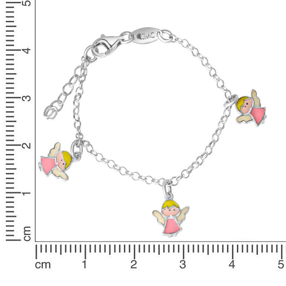 Vivance Armband 925/- Sterling Silber rhodiniert Engel