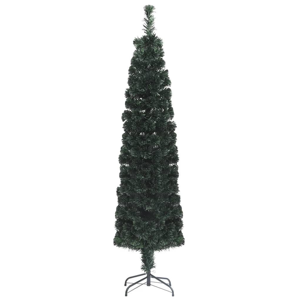 Ständer Glasfaser Künstlicher cm furnicato Schlank 240 Weihnachtsbaum mit