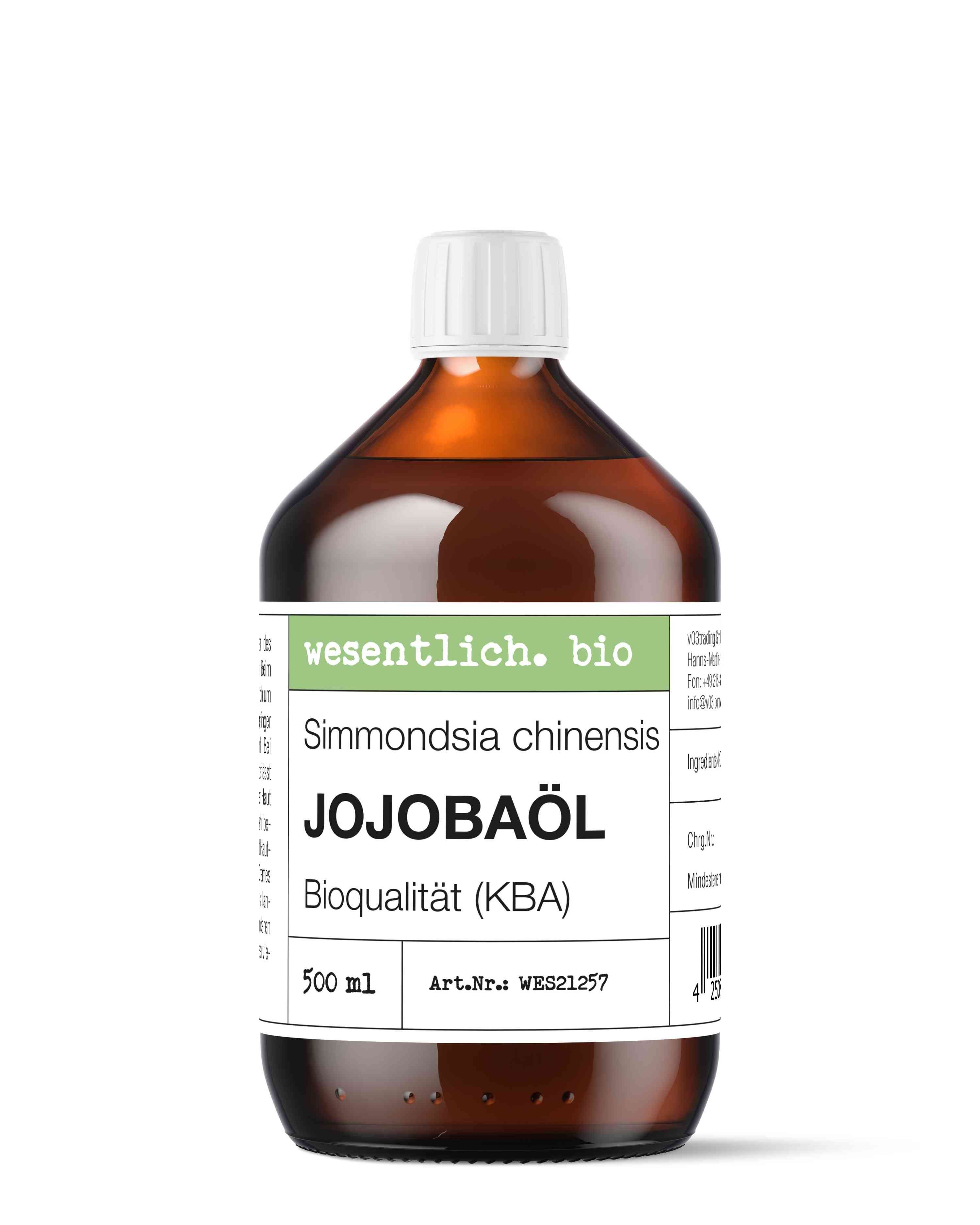 wesentlich. Körperöl Jojobaöl bio 500ml