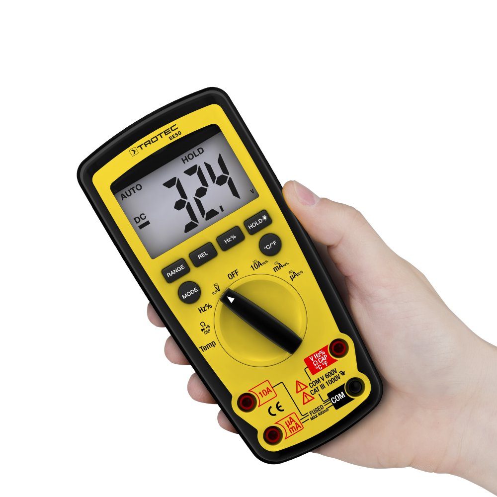 TROTEC Multimeter Digital-Multimeter BE50