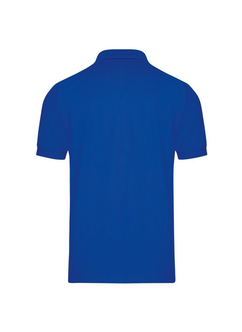 Trigema Poloshirt Poloshirt Piqué-Qualität royal in TRIGEMA