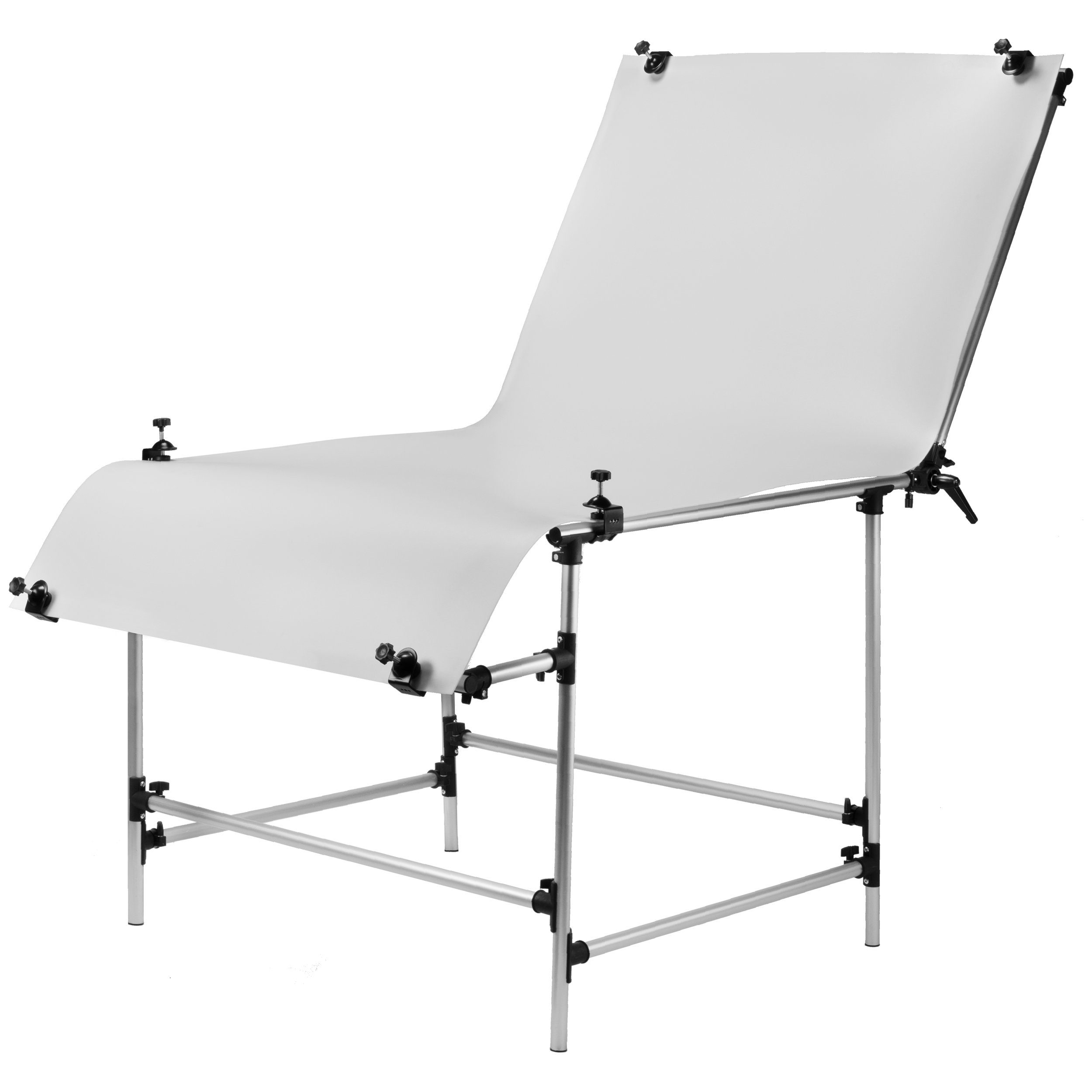 BRESSER Fotohintergrund BRESSER Y-11 Aufnahmetisch 100x200cm