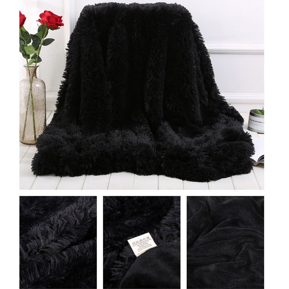 Wohndecke Super Weiche lange Zotteldecke, Flauschig günstig online kaufen