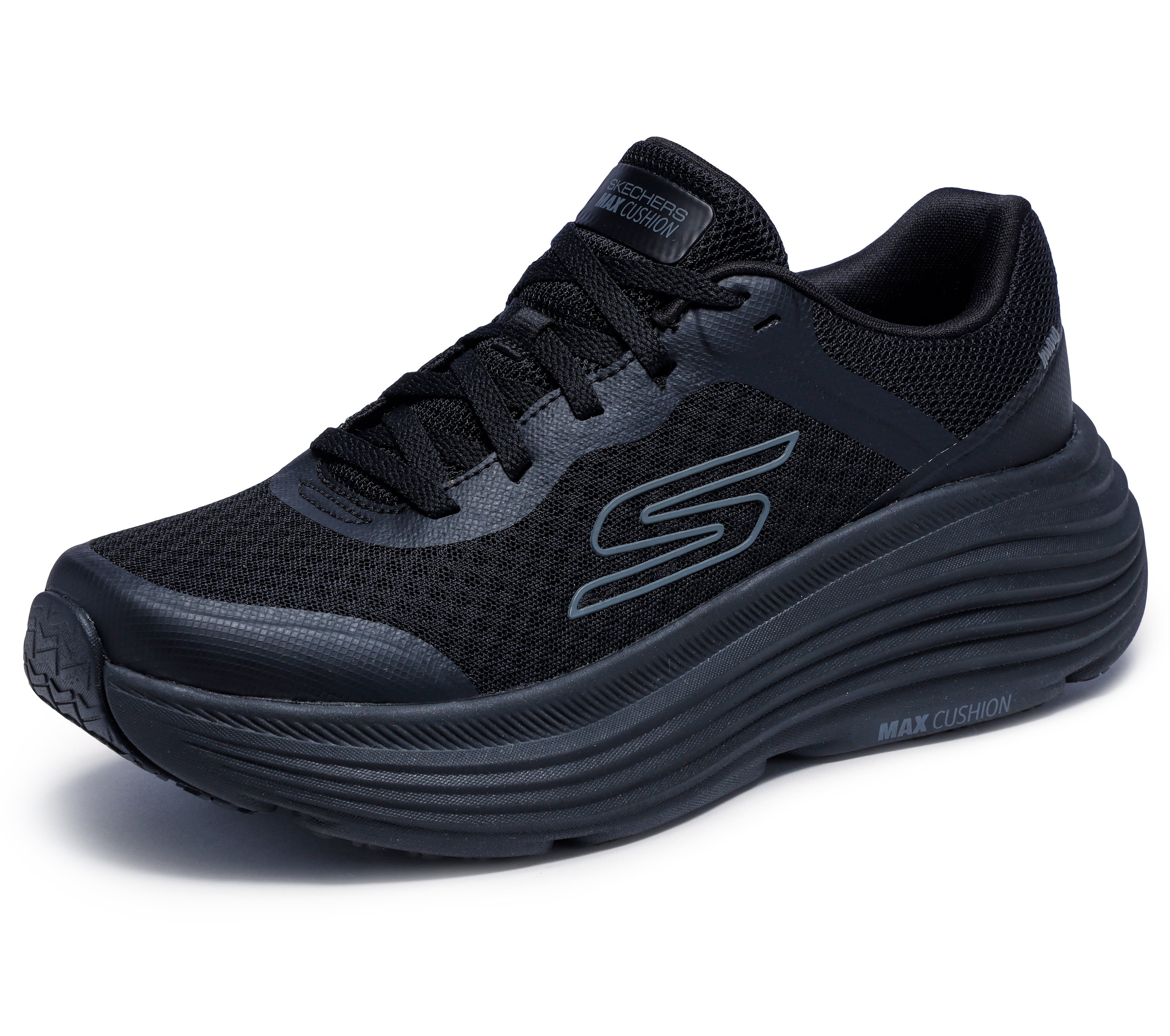 Skechers MAX CUSHIONING Sneaker Laufschuh, Sportschuh, Schnürschuh, Freizeitschuh mit Max Cushioning