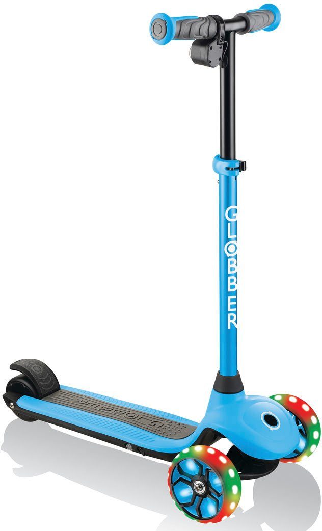 Globber E-Scooter ONE K E-MOTION 4 PLUS, mit Leuchtrollen