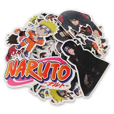 GalaxyCat Sticker Hochwertige Naruto Vinyl Aufkleber, 63 Sticker