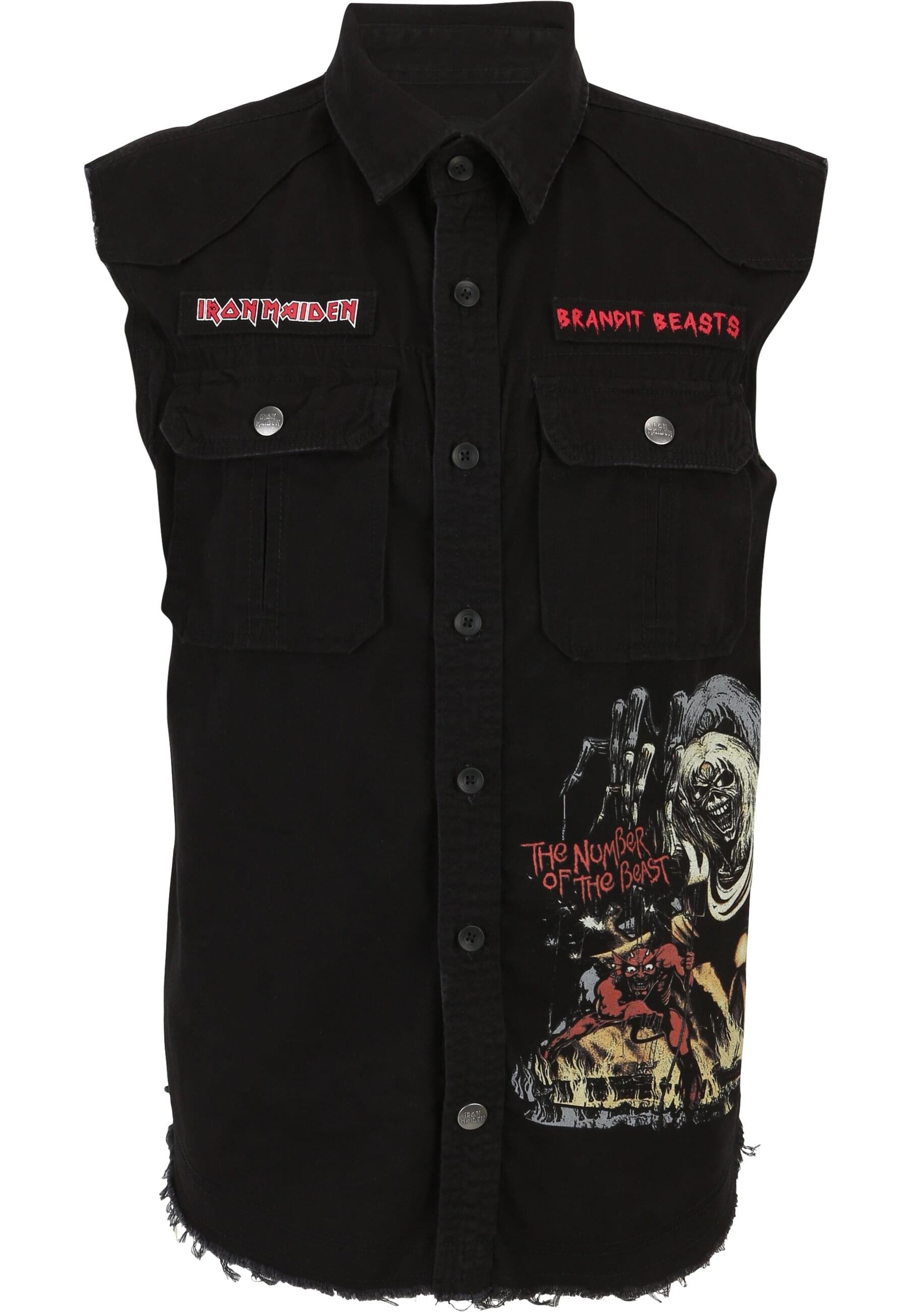 Brandit Tanktop Brandit Iron Maiden Vintage Shirt sleeveless NOTB (1-tlg)