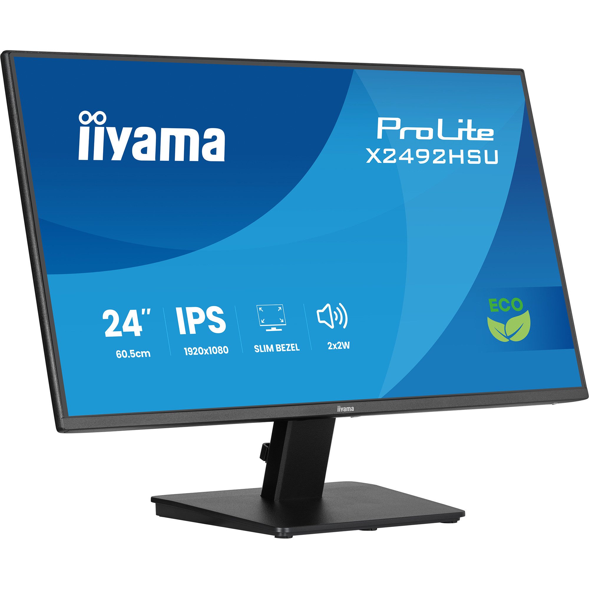 Iiyama iiyama Prolite X2492HSU-B1, LED-Monitor, (FullHD, TFT-Monitor (1920 x 1080 px)