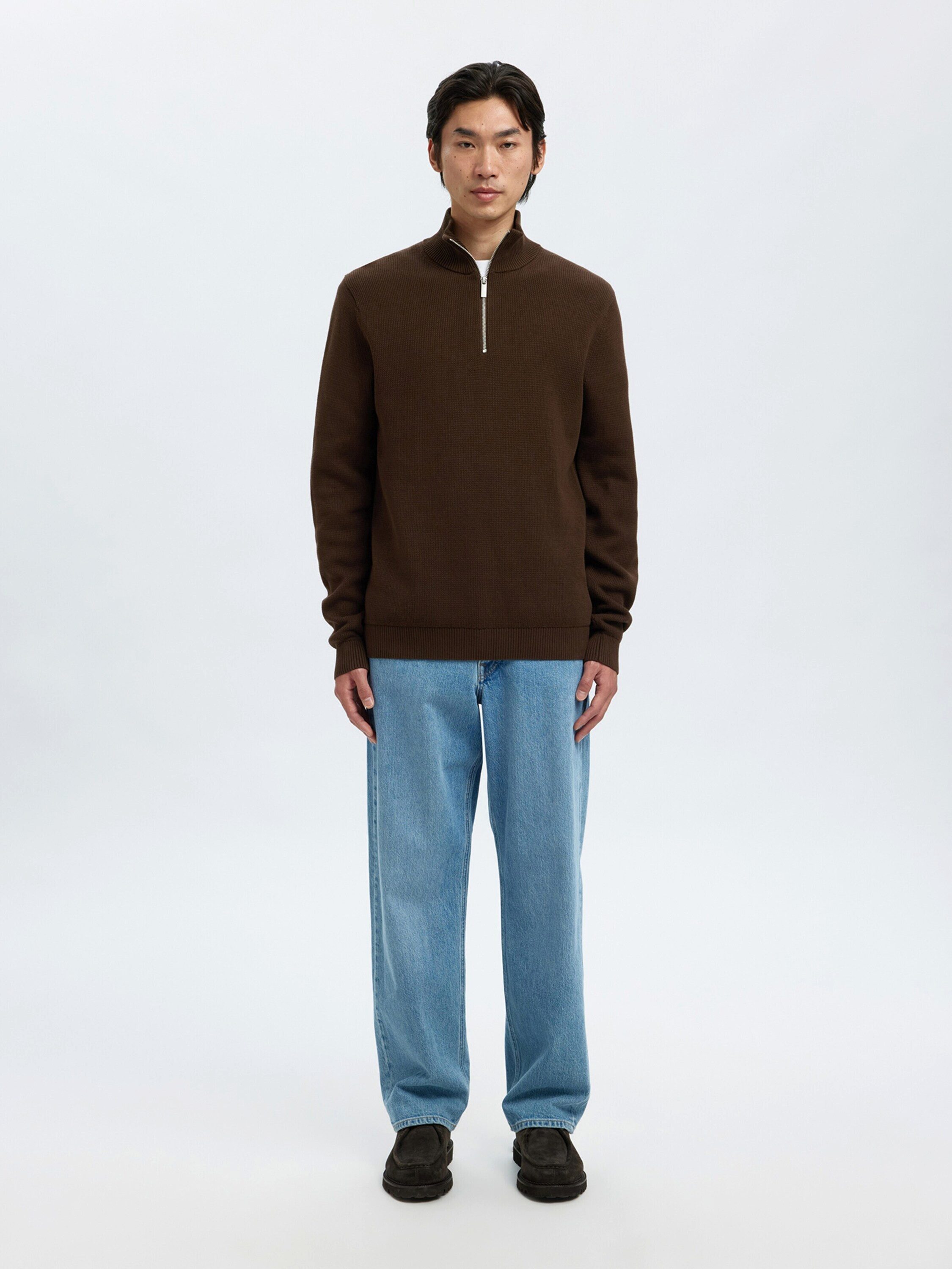 Selected Strickpullover SLHDANE (1-tlg)